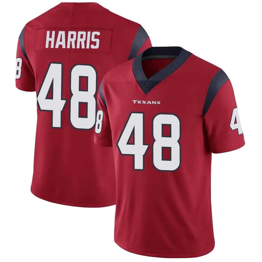 Youth Houston Texans Christian Harris Nike Alternate Vapor Untouchable Limited Red Jersey Youth Houston Texans Christian Harris Nike Alternate Vapor Untouchable Limited Red Jersey