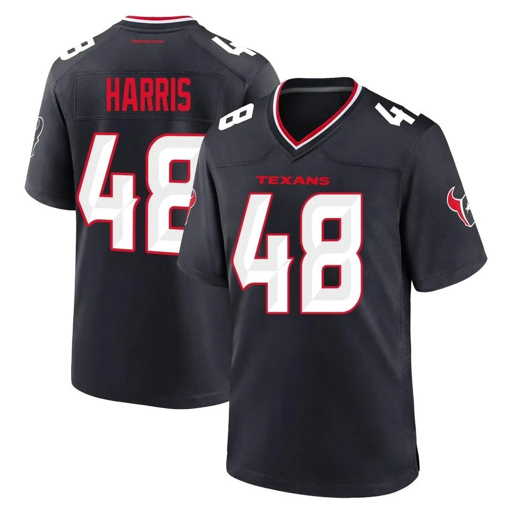 Youth Houston Texans Christian Harris Nike Team Game Navy Jersey Youth Houston Texans Christian Harris Nike Team Game Navy Jersey
