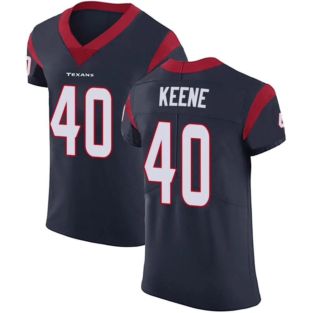Men's Houston Texans Dalton Keene Nike Team Color Vapor Untouchable Elite Navy Blue Jersey Men's Houston Texans Dalton Keene Nike Team Color Vapor Untouchable Elite Navy Blue Jersey
