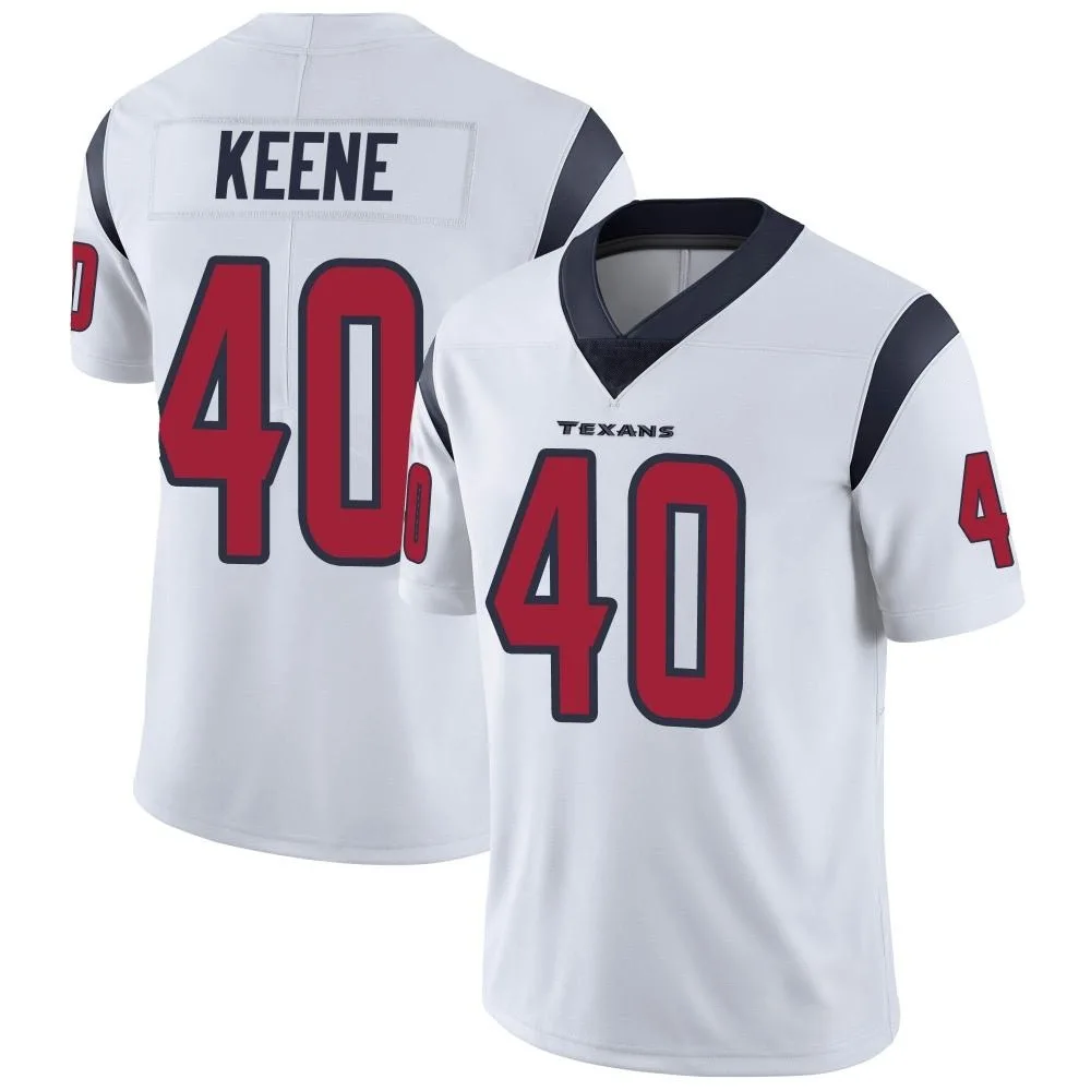 Men's Houston Texans Dalton Keene Nike Vapor Untouchable Limited White Jersey Men's Houston Texans Dalton Keene Nike Vapor Untouchable Limited White Jersey