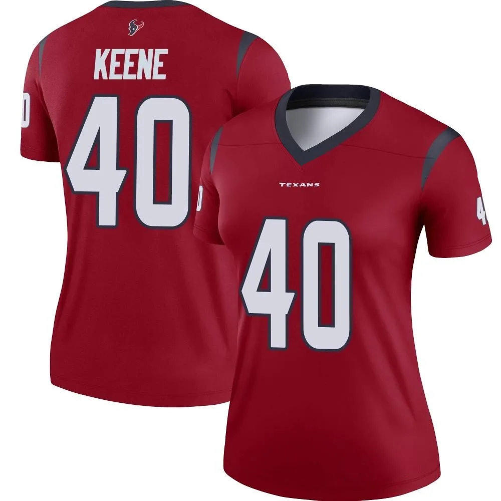 Women's Houston Texans Dalton Keene Nike Legend Red Jersey Women's Houston Texans Dalton Keene Nike Legend Red Jersey