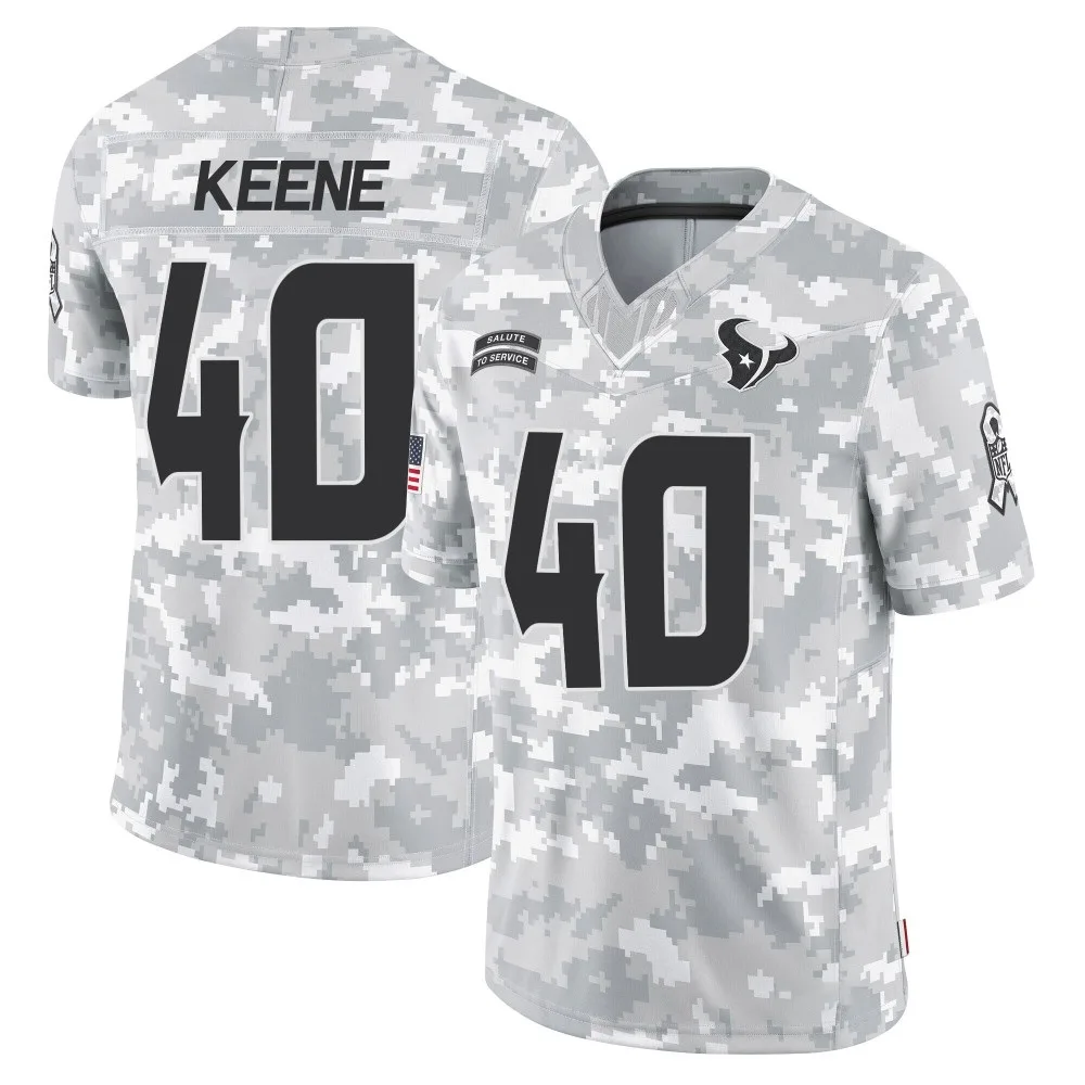 Youth Houston Texans Dalton Keene Nike 2024 Salute to Service Limited Arctic Camo Jersey Youth Houston Texans Dalton Keene Nike 2024 Salute to Service Limited Arctic Camo Jersey