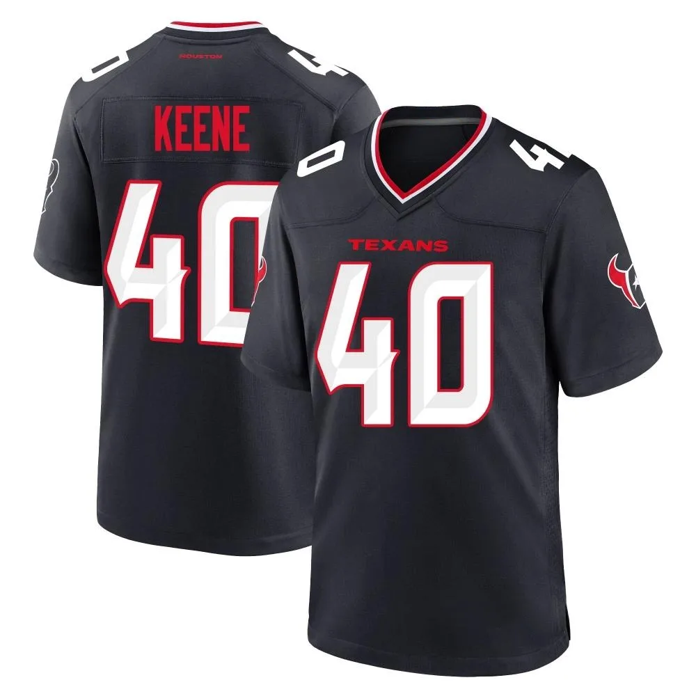 Youth Houston Texans Dalton Keene Nike Team Game Navy Jersey Youth Houston Texans Dalton Keene Nike Team Game Navy Jersey