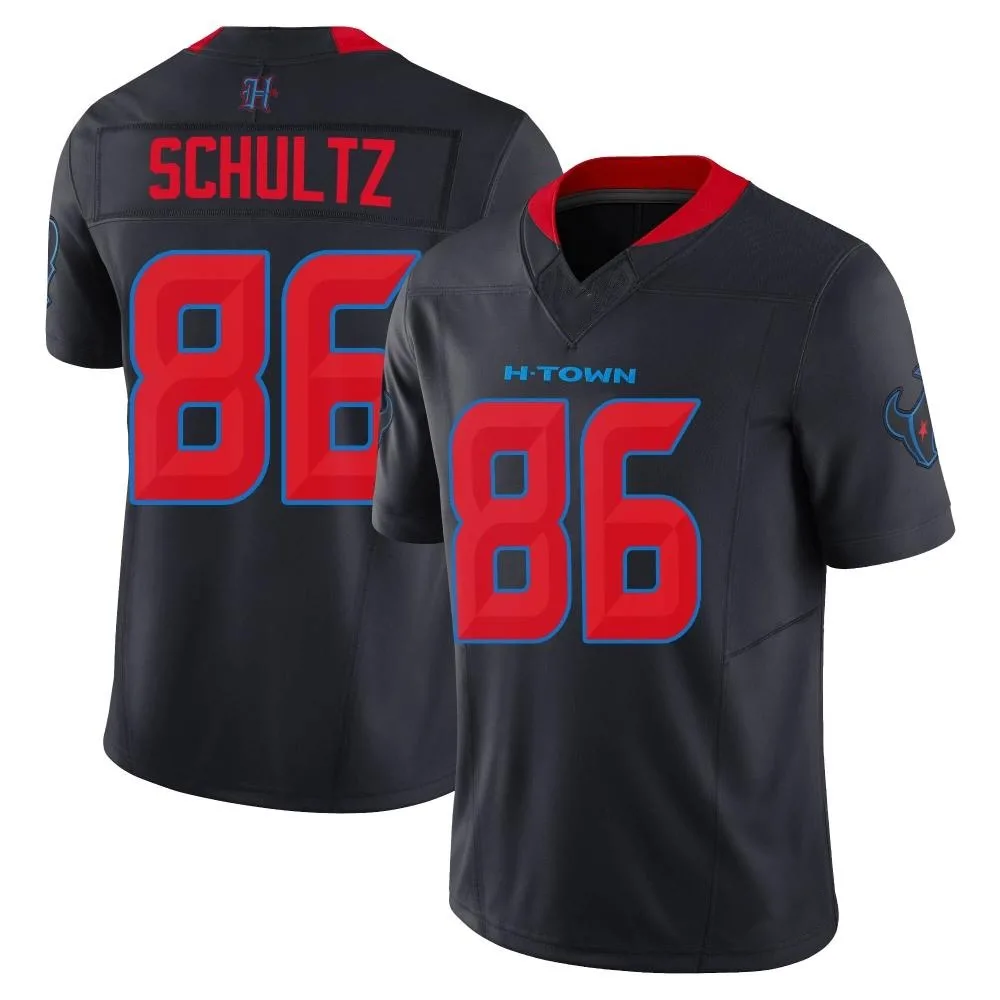 Men's Houston Texans Dalton Schultz Nike 2nd Alternate Vapor F.U.S.E. Limited Navy Jersey Men's Houston Texans Dalton Schultz Nike 2nd Alternate Vapor F.U.S.E. Limited Navy Jersey