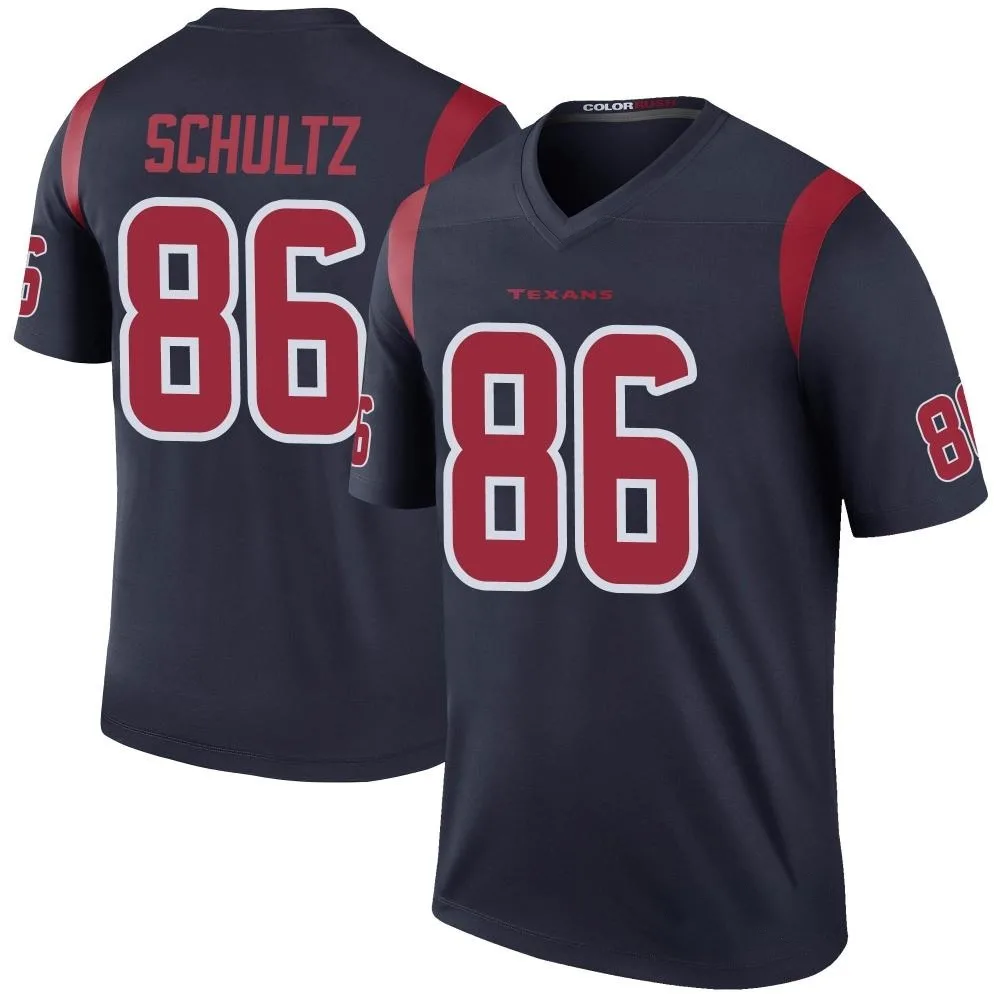 Men's Houston Texans Dalton Schultz Nike Color Rush Legend Navy Jersey Men's Houston Texans Dalton Schultz Nike Color Rush Legend Navy Jersey