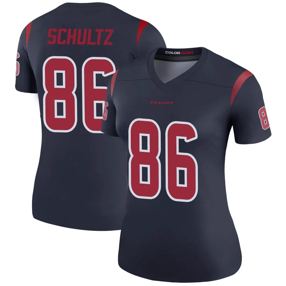Women's Houston Texans Dalton Schultz Nike Color Rush Legend Navy Jersey Women's Houston Texans Dalton Schultz Nike Color Rush Legend Navy Jersey