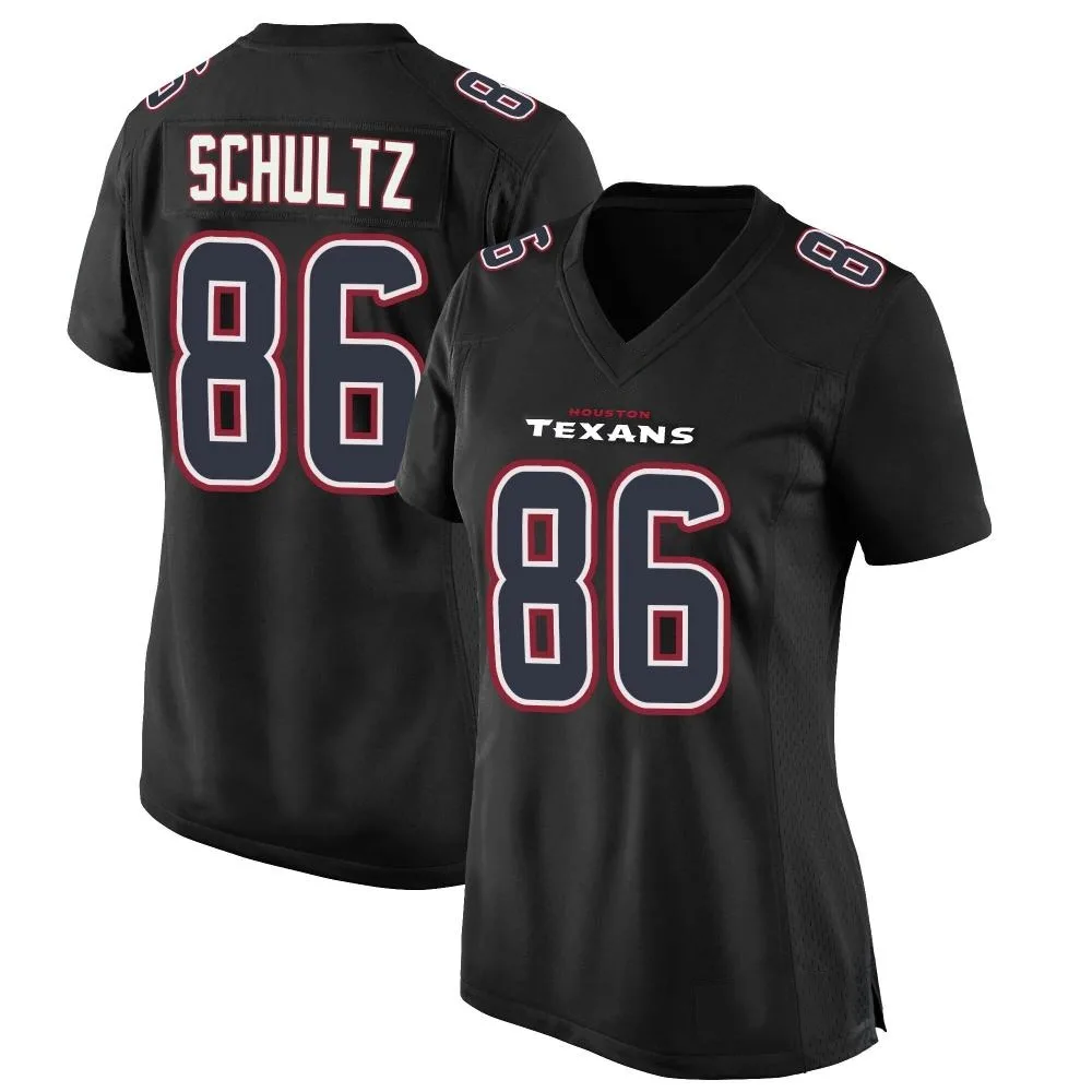 Women's Houston Texans Dalton Schultz Nike Fashion Game Black Jersey Women's Houston Texans Dalton Schultz Nike Fashion Game Black Jersey
