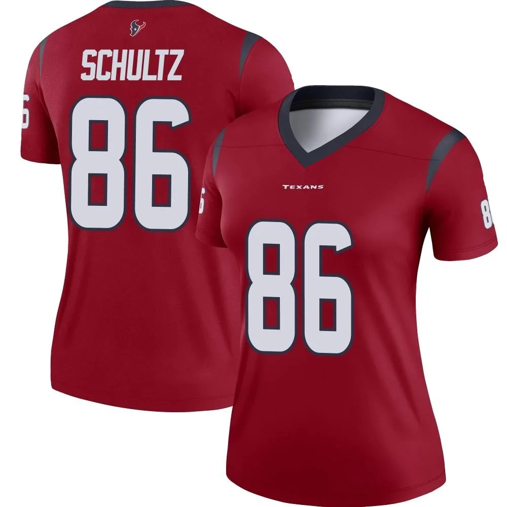 Women's Houston Texans Dalton Schultz Nike Legend Red Jersey Women's Houston Texans Dalton Schultz Nike Legend Red Jersey