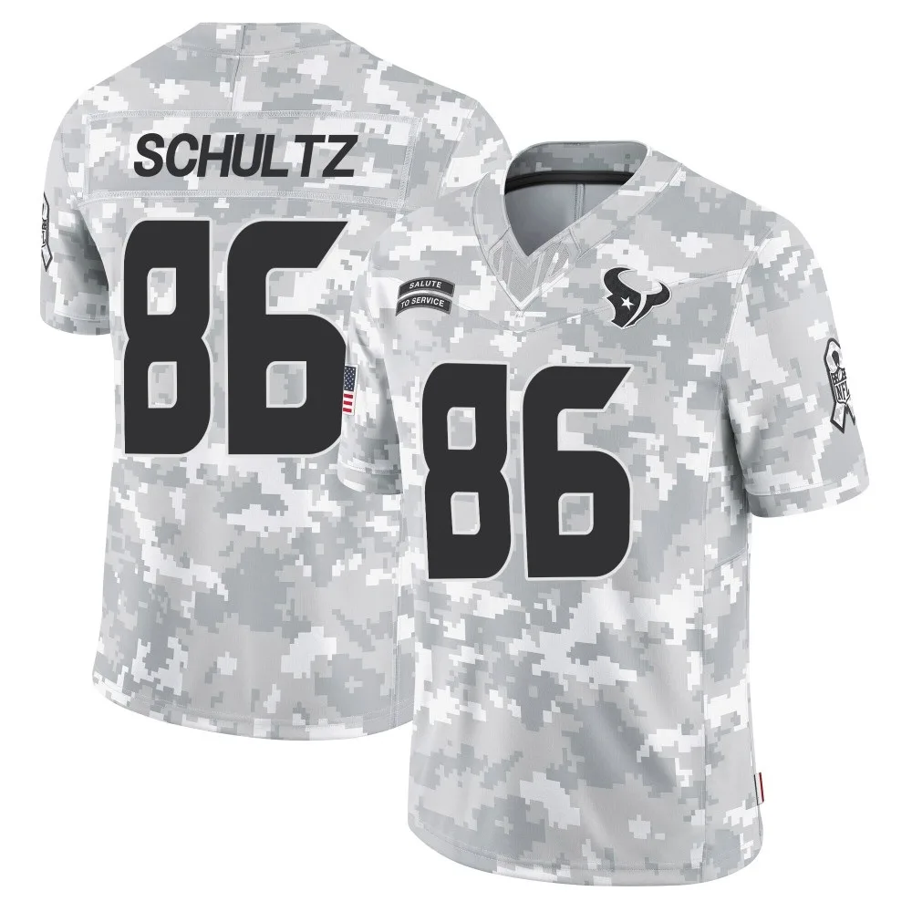 Youth Houston Texans Dalton Schultz Nike 2024 Salute to Service Limited Arctic Camo Jersey Youth Houston Texans Dalton Schultz Nike 2024 Salute to Service Limited Arctic Camo Jersey