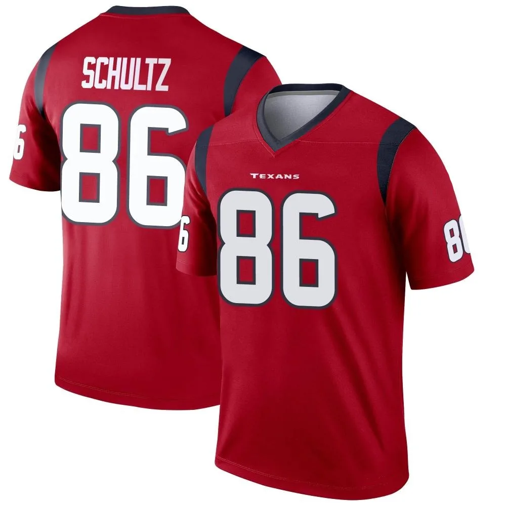 Youth Houston Texans Dalton Schultz Nike Legend Red Jersey Youth Houston Texans Dalton Schultz Nike Legend Red Jersey