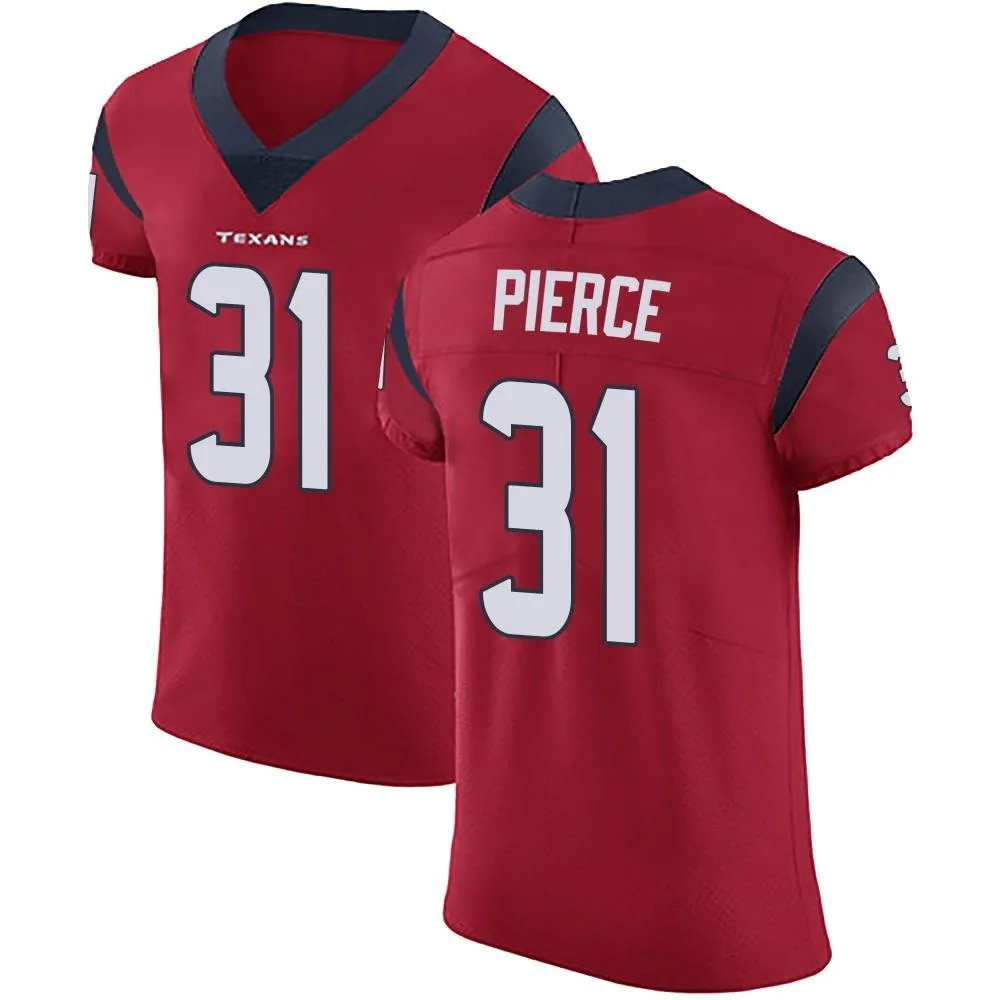 Men's Houston Texans Dameon Pierce Nike Alternate Vapor Untouchable Elite Red Jersey Men's Houston Texans Dameon Pierce Nike Alternate Vapor Untouchable Elite Red Jersey