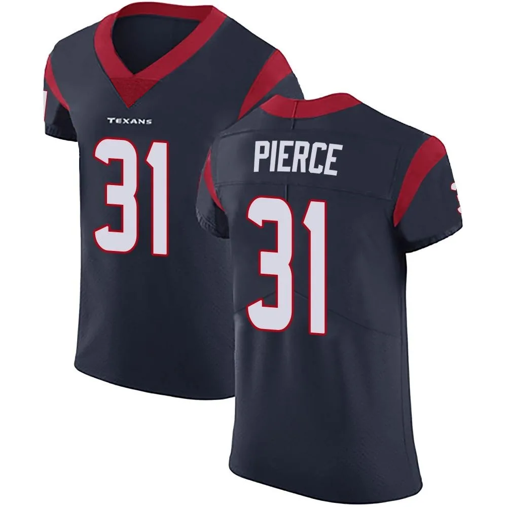 Men's Houston Texans Dameon Pierce Nike Team Color Vapor Untouchable Elite Navy Blue Jersey Men's Houston Texans Dameon Pierce Nike Team Color Vapor Untouchable Elite Navy Blue Jersey