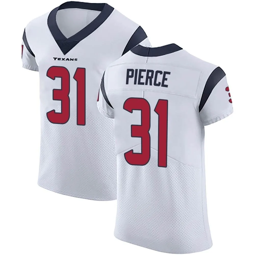 Men's Houston Texans Dameon Pierce Nike Vapor Untouchable Elite White Jersey Men's Houston Texans Dameon Pierce Nike Vapor Untouchable Elite White Jersey