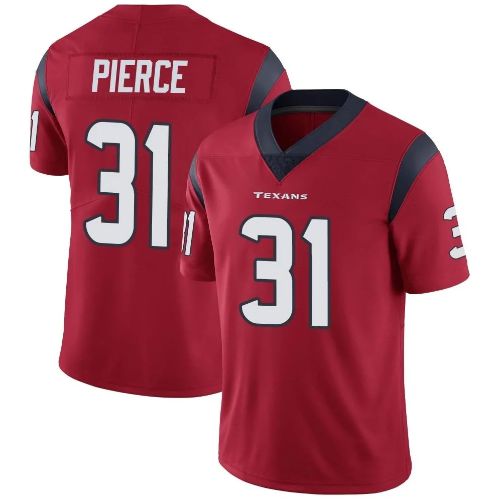 Youth Houston Texans Dameon Pierce Nike Alternate Vapor Untouchable Limited Red Jersey Youth Houston Texans Dameon Pierce Nike Alternate Vapor Untouchable Limited Red Jersey