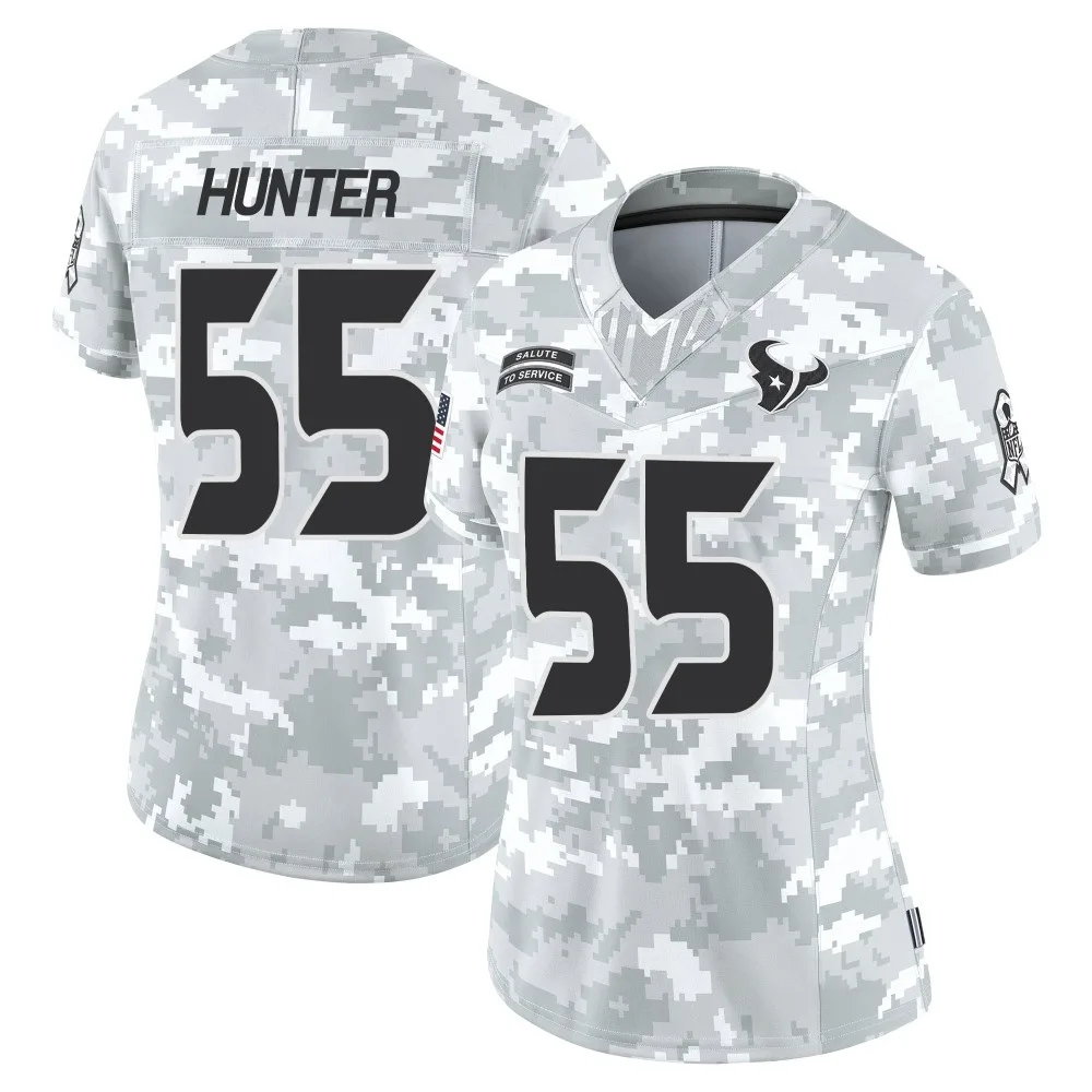 Women's Houston Texans Danielle Hunter Nike 2024 Salute to Service Limited Arctic Camo Jersey Women's Houston Texans Danielle Hunter Nike 2024 Salute to Service Limited Arctic Camo Jersey