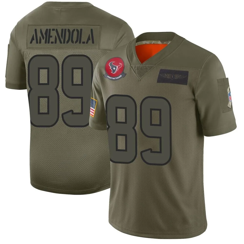 Men's Houston Texans Danny Amendola Nike 2019 Salute to Service Limited Camo Jersey Men's Houston Texans Danny Amendola Nike 2019 Salute to Service Limited Camo Jersey