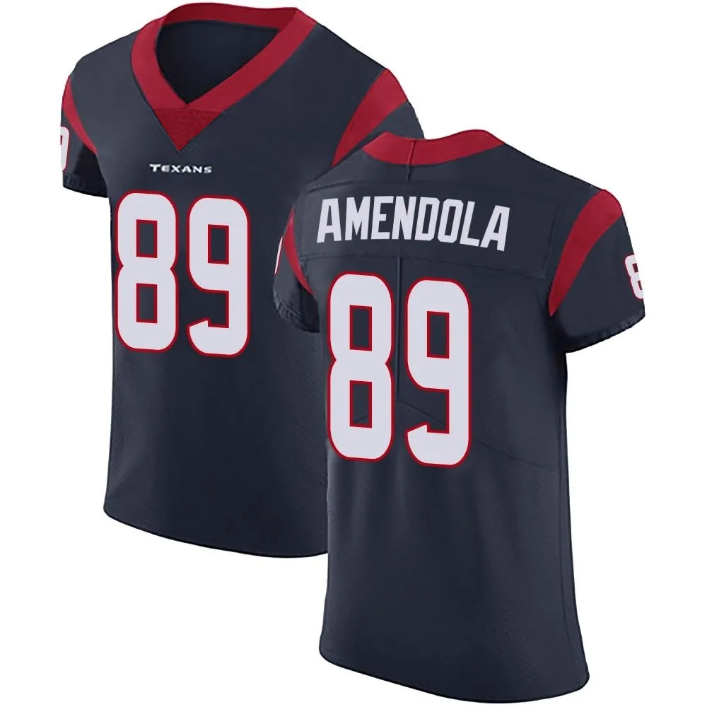Men's Houston Texans Danny Amendola Nike Team Color Vapor Untouchable Elite Navy Blue Jersey Men's Houston Texans Danny Amendola Nike Team Color Vapor Untouchable Elite Navy Blue Jersey