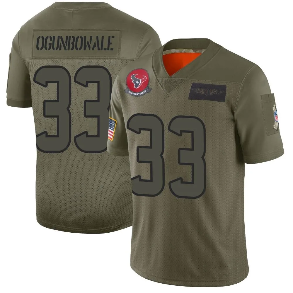 Men's Houston Texans Dare Ogunbowale Nike 2019 Salute to Service Limited Camo Jersey Men's Houston Texans Dare Ogunbowale Nike 2019 Salute to Service Limited Camo Jersey