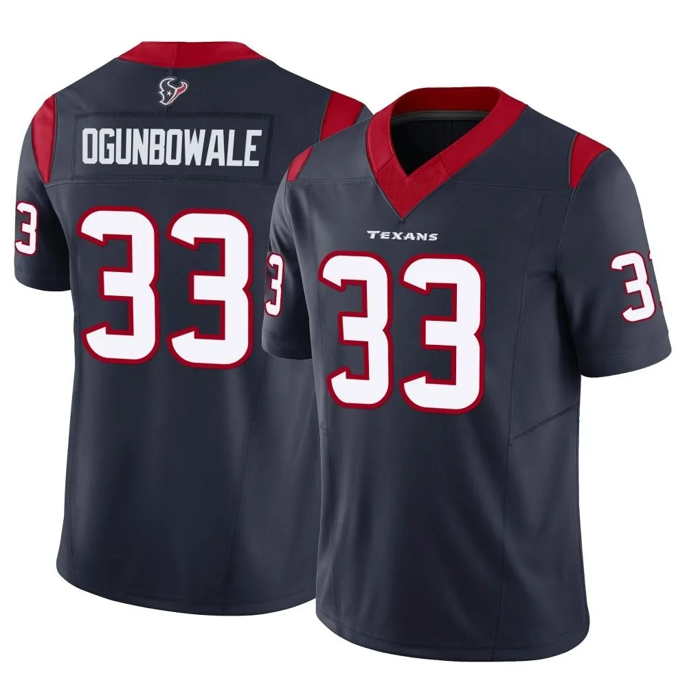 Men's Houston Texans Dare Ogunbowale Nike Vapor F.U.S.E. Limited Navy Jersey Men's Houston Texans Dare Ogunbowale Nike Vapor F.U.S.E. Limited Navy Jersey