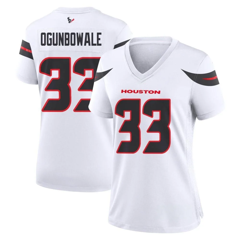 Women's Houston Texans Dare Ogunbowale Nike Game White Jersey Women's Houston Texans Dare Ogunbowale Nike Game White Jersey