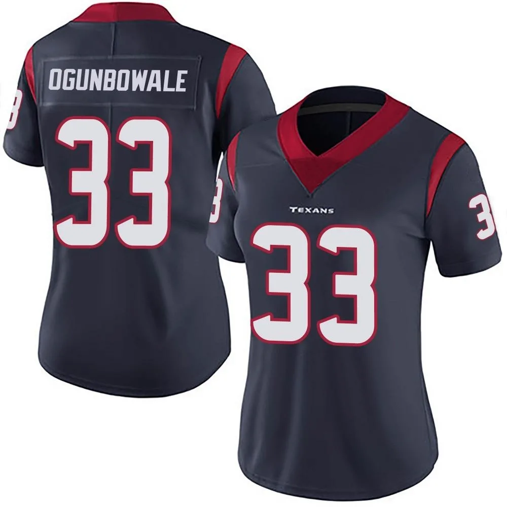 Women's Houston Texans Dare Ogunbowale Nike Team Color Vapor Untouchable Limited Navy Blue Jersey Women's Houston Texans Dare Ogunbowale Nike Team Color Vapor Untouchable Limited Navy Blue Jersey
