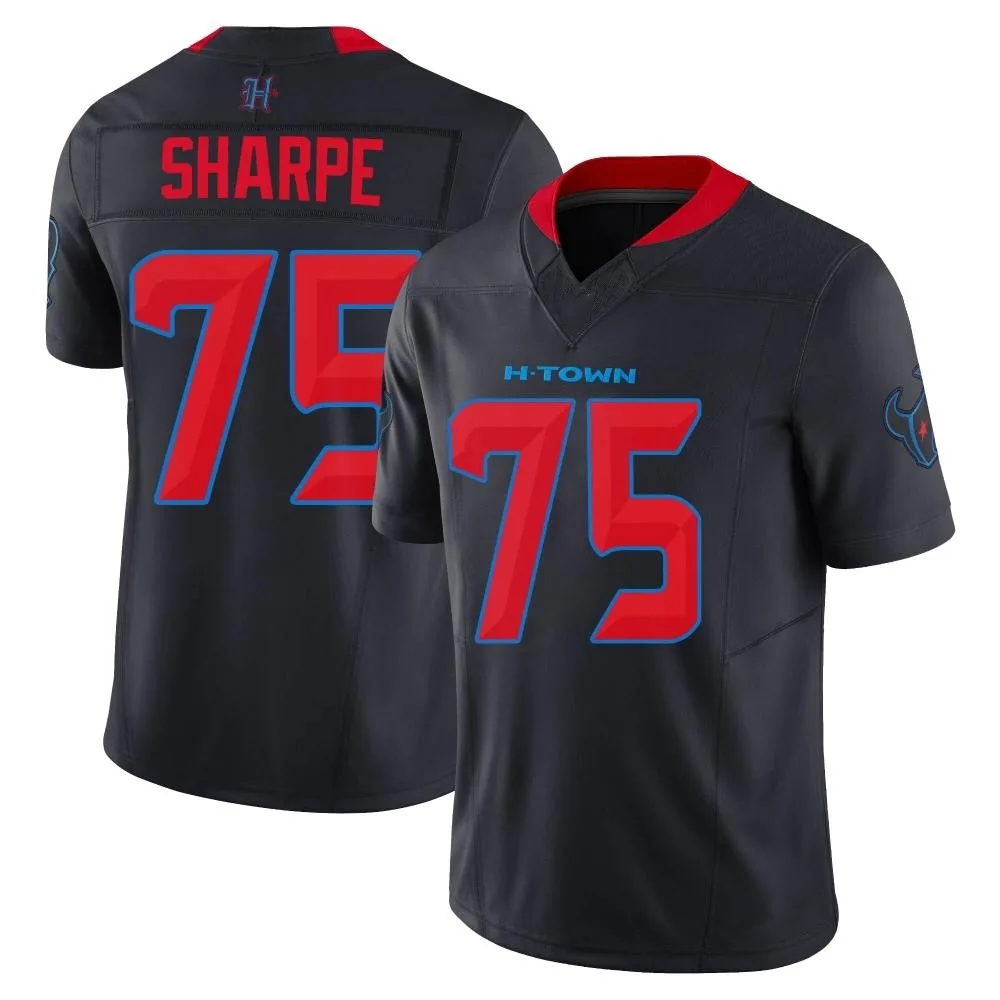 Men's Houston Texans David Sharpe Nike 2nd Alternate Vapor F.U.S.E. Limited Navy Jersey Men's Houston Texans David Sharpe Nike 2nd Alternate Vapor F.U.S.E. Limited Navy Jersey