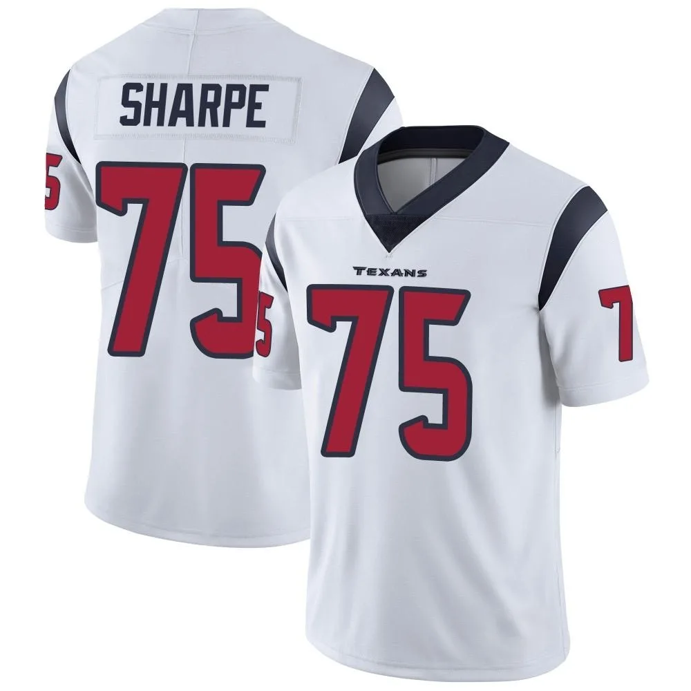 Men's Houston Texans David Sharpe Nike Vapor Untouchable Limited White Jersey Men's Houston Texans David Sharpe Nike Vapor Untouchable Limited White Jersey