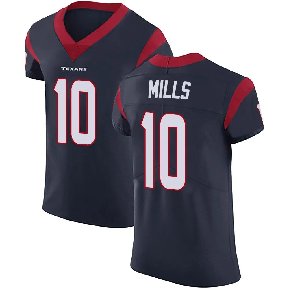 Men's Houston Texans Davis Mills Nike Team Color Vapor Untouchable Elite Navy Blue Jersey Men's Houston Texans Davis Mills Nike Team Color Vapor Untouchable Elite Navy Blue Jersey