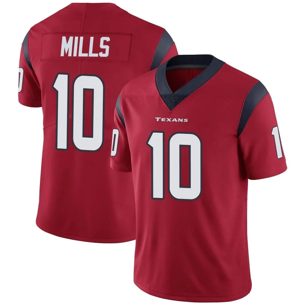 Youth Houston Texans Davis Mills Nike Alternate Vapor Untouchable Limited Red Jersey Youth Houston Texans Davis Mills Nike Alternate Vapor Untouchable Limited Red Jersey