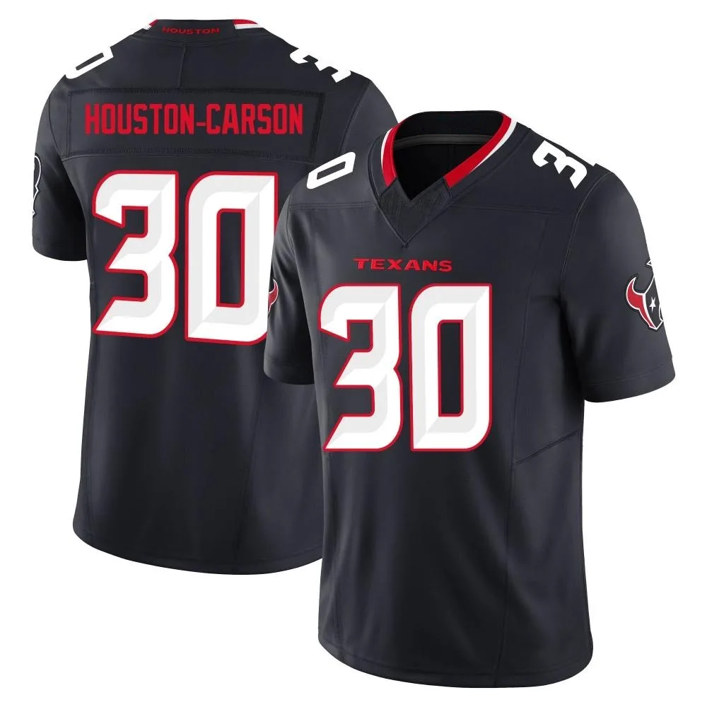 Men's Houston Texans Deandre Houston-Carson Nike DeAndre -Carson Alternate Vapor F.U.S.E. Limited Navy Jersey Men's Houston Texans Deandre Houston-Carson Nike DeAndre -Carson Alternate Vapor F.U.S.E. Limited Navy Jersey
