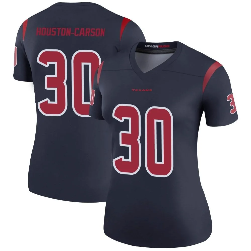 Women's Houston Texans Deandre Houston-Carson Nike DeAndre -Carson Color Rush Legend Navy Jersey Women's Houston Texans Deandre Houston-Carson Nike DeAndre -Carson Color Rush Legend Navy Jersey