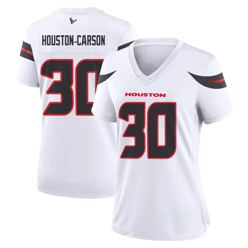 Women's Houston Texans Deandre Houston-Carson Nike DeAndre -Carson Game White Jersey Women's Houston Texans Deandre Houston-Carson Nike DeAndre -Carson Game White Jersey