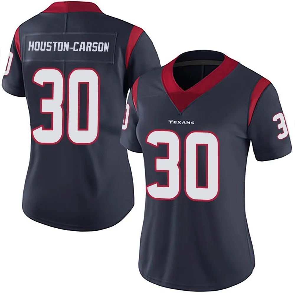 Women's Houston Texans Deandre Houston-Carson Nike DeAndre -Carson Team Color Vapor Untouchable Limited Navy Blue Jersey Women's Houston Texans Deandre Houston-Carson Nike DeAndre -Carson Team Color Vapor Untouchable Limited Navy Blue Jersey