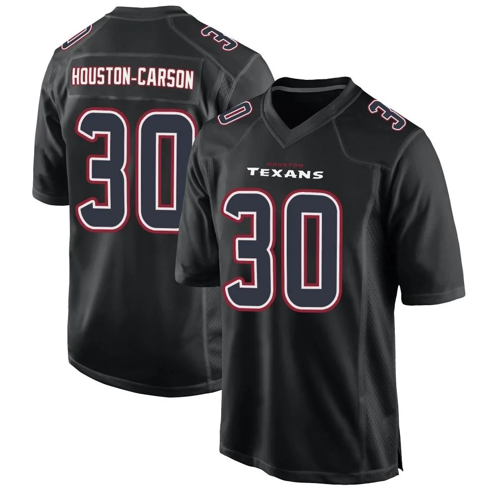 Youth Houston Texans Deandre Houston-Carson Nike DeAndre -Carson Fashion Game Black Jersey Youth Houston Texans Deandre Houston-Carson Nike DeAndre -Carson Fashion Game Black Jersey