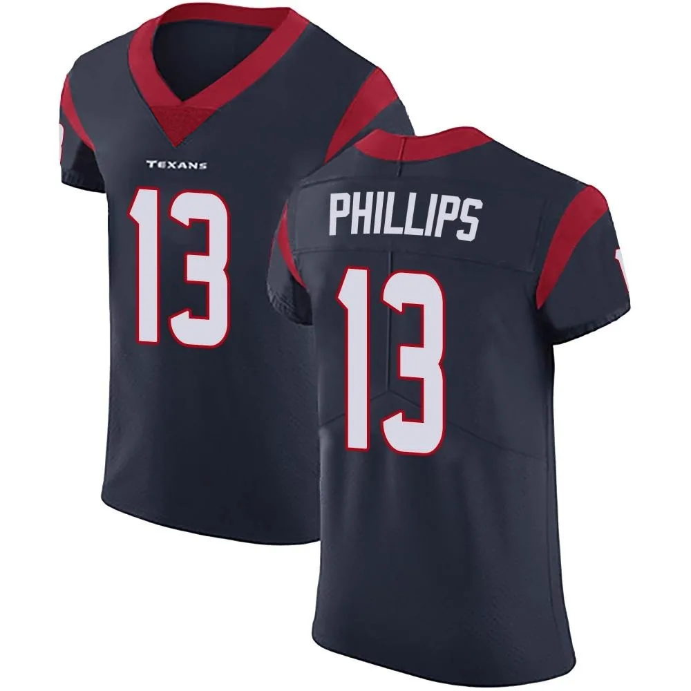 Men's Houston Texans Del'shawn Phillips Nike Team Color Vapor Untouchable Elite Navy Blue Jersey Men's Houston Texans Del'shawn Phillips Nike Team Color Vapor Untouchable Elite Navy Blue Jersey