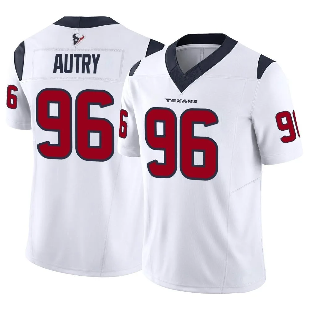 Men's Houston Texans Denico Autry Nike Vapor F.U.S.E. Limited White Jersey Men's Houston Texans Denico Autry Nike Vapor F.U.S.E. Limited White Jersey