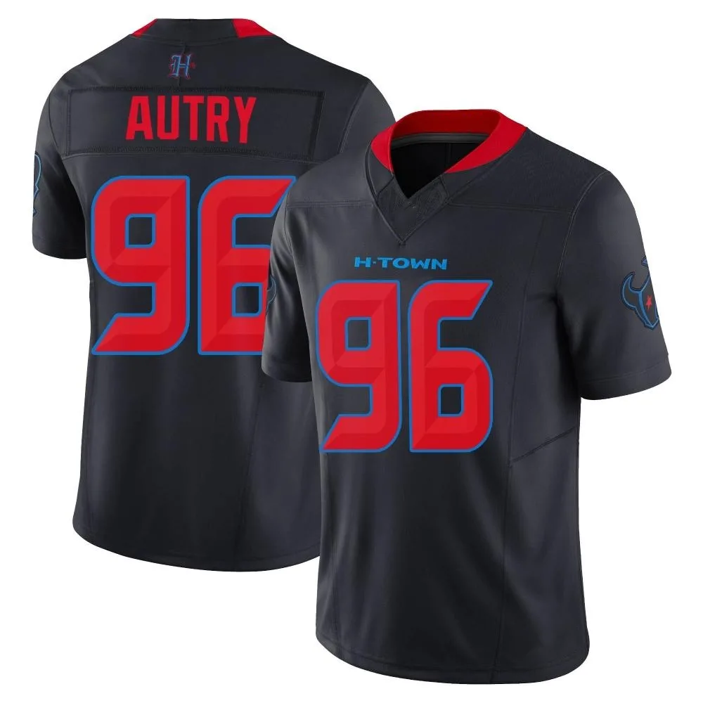 Youth Houston Texans Denico Autry Nike 2nd Alternate Vapor F.U.S.E. Limited Navy Jersey Youth Houston Texans Denico Autry Nike 2nd Alternate Vapor F.U.S.E. Limited Navy Jersey