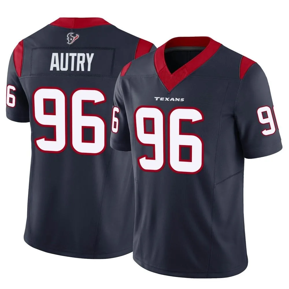 Youth Houston Texans Denico Autry Nike Vapor F.U.S.E. Limited Navy Jersey Youth Houston Texans Denico Autry Nike Vapor F.U.S.E. Limited Navy Jersey