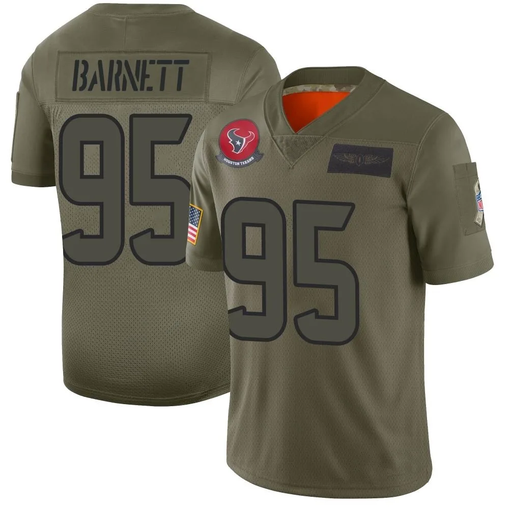 Men's Houston Texans Derek Barnett Nike 2019 Salute to Service Limited Camo Jersey Men's Houston Texans Derek Barnett Nike 2019 Salute to Service Limited Camo Jersey