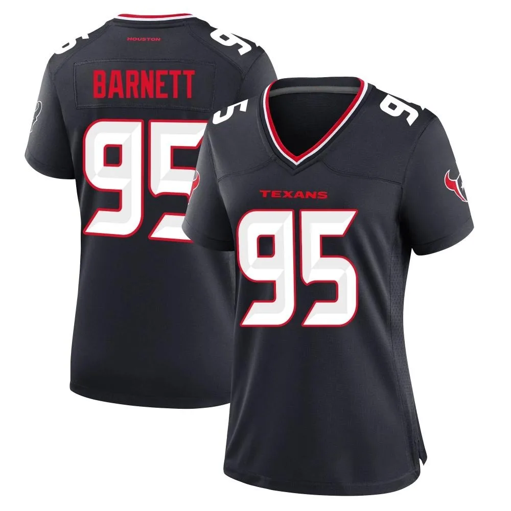 Women's Houston Texans Derek Barnett Nike Team Game Navy Jersey Women's Houston Texans Derek Barnett Nike Team Game Navy Jersey