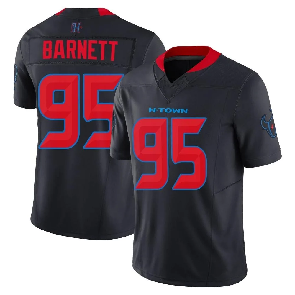 Youth Houston Texans Derek Barnett Nike 2nd Alternate Vapor F.U.S.E. Limited Navy Jersey Youth Houston Texans Derek Barnett Nike 2nd Alternate Vapor F.U.S.E. Limited Navy Jersey