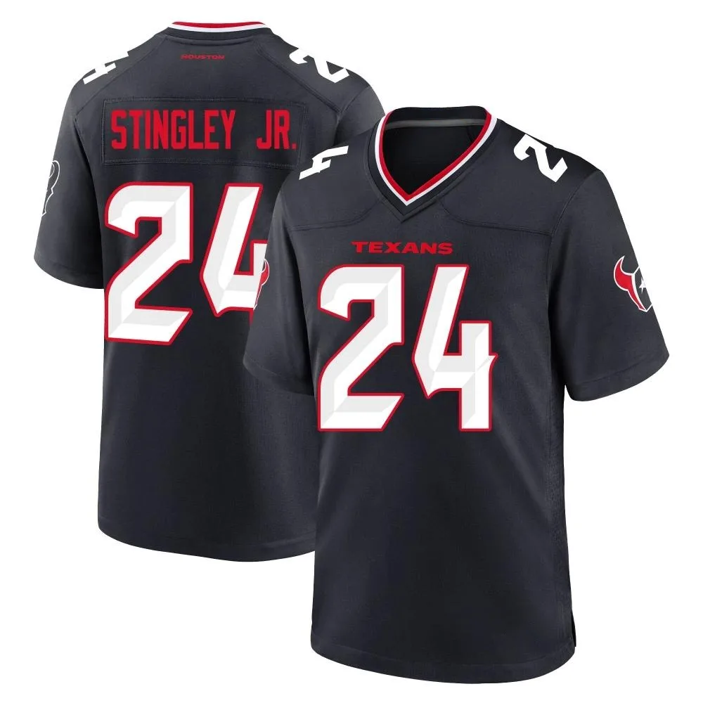 Men's Houston Texans Derek Stingley Jr. Nike Team Game Navy Jersey Men's Houston Texans Derek Stingley Jr. Nike Team Game Navy Jersey