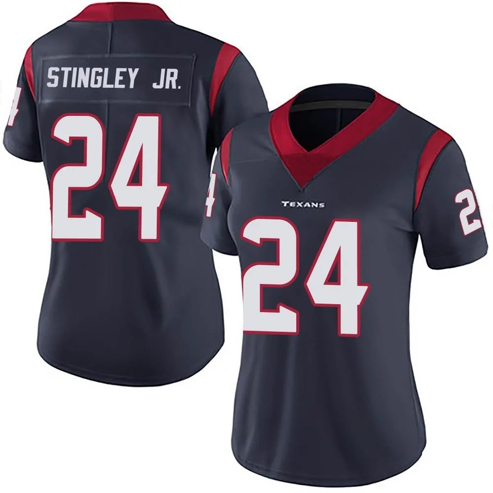 Women's Houston Texans Derek Stingley Jr. Nike Team Color Vapor Untouchable Limited Navy Blue Jersey Women's Houston Texans Derek Stingley Jr. Nike Team Color Vapor Untouchable Limited Navy Blue Jersey