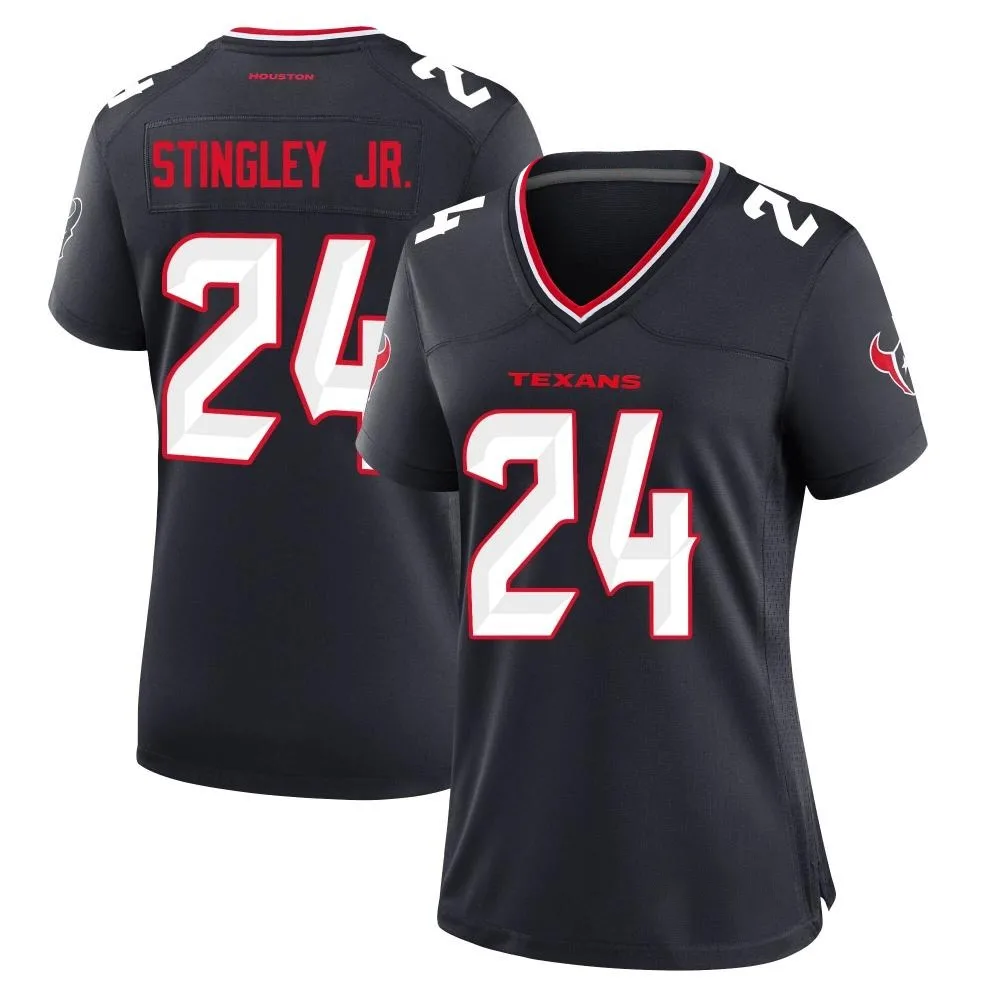 Women's Houston Texans Derek Stingley Jr. Nike Team Game Navy Jersey Women's Houston Texans Derek Stingley Jr. Nike Team Game Navy Jersey