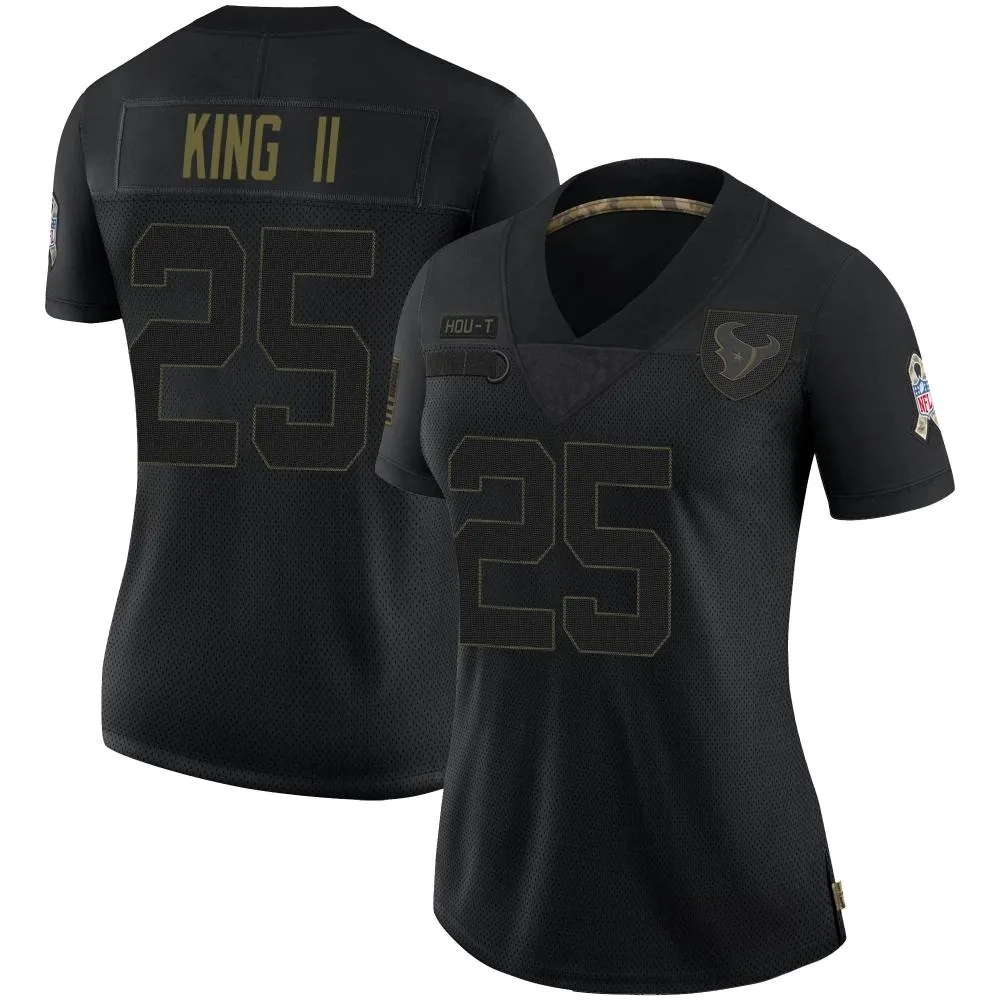 Women's Houston Texans Desmond King Ii Nike 2020 Salute To Service Limited Black Jersey Women's Houston Texans Desmond King Ii Nike 2020 Salute To Service Limited Black Jersey