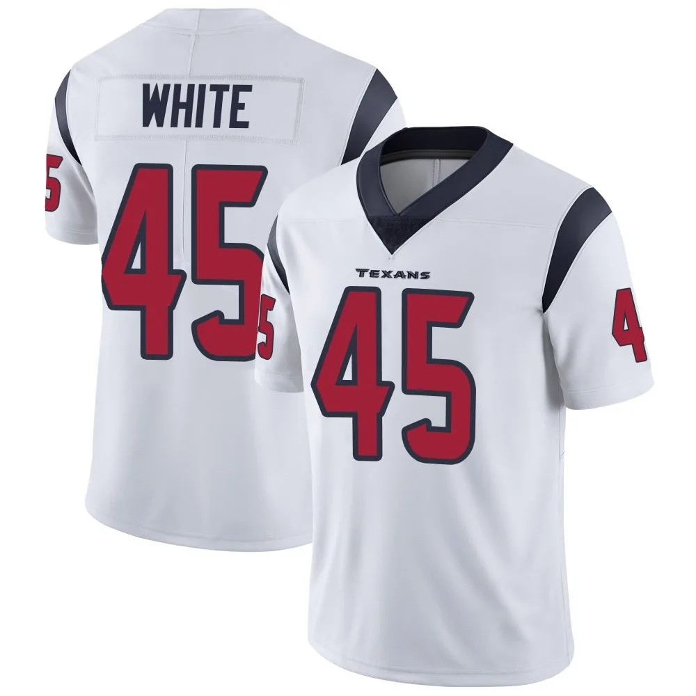 Men's Houston Texans Devin White Nike Vapor Untouchable Limited White Jersey Men's Houston Texans Devin White Nike Vapor Untouchable Limited White Jersey
