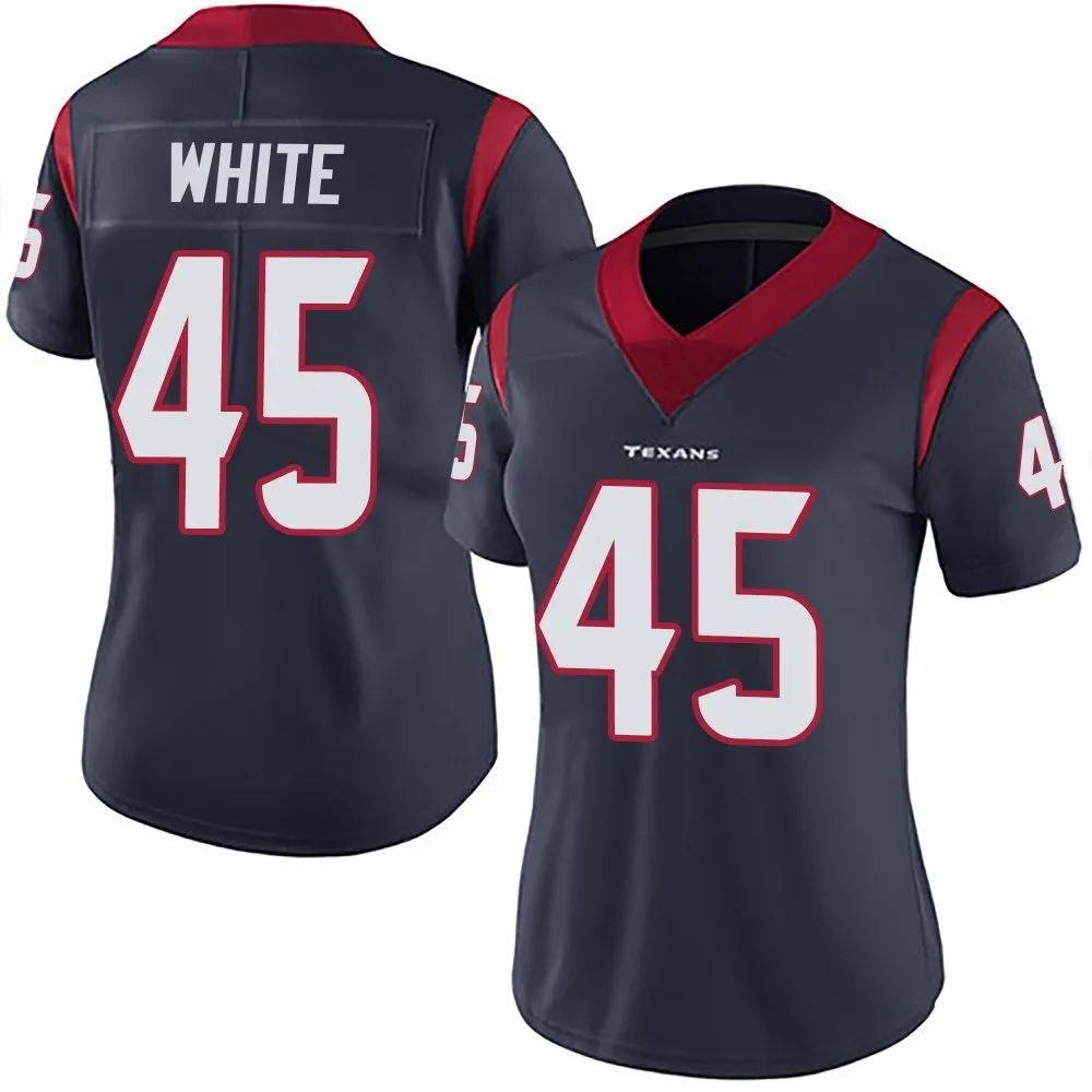 Women's Houston Texans Devin White Nike Team Color Vapor Untouchable Limited Navy Blue Jersey Women's Houston Texans Devin White Nike Team Color Vapor Untouchable Limited Navy Blue Jersey