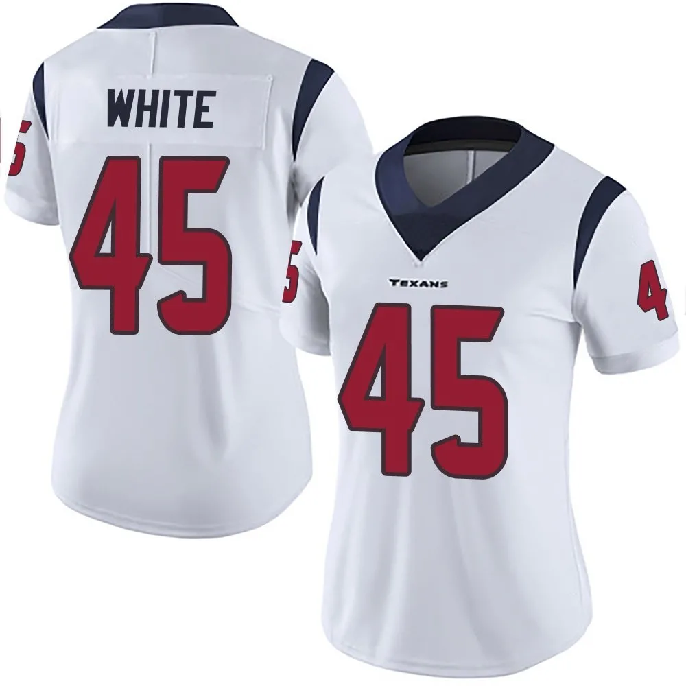 Women's Houston Texans Devin White Nike Vapor Untouchable Limited White Jersey Women's Houston Texans Devin White Nike Vapor Untouchable Limited White Jersey