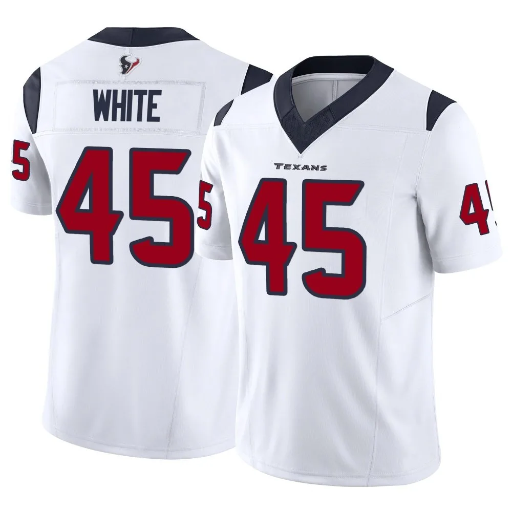 Youth Houston Texans Devin White Nike Vapor F.U.S.E. Limited White Jersey Youth Houston Texans Devin White Nike Vapor F.U.S.E. Limited White Jersey