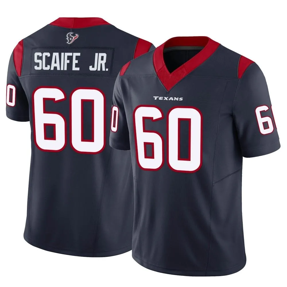 Men's Houston Texans Dj Scaife Jr. Nike Vapor F.U.S.E. Limited Navy Jersey Men's Houston Texans Dj Scaife Jr. Nike Vapor F.U.S.E. Limited Navy Jersey